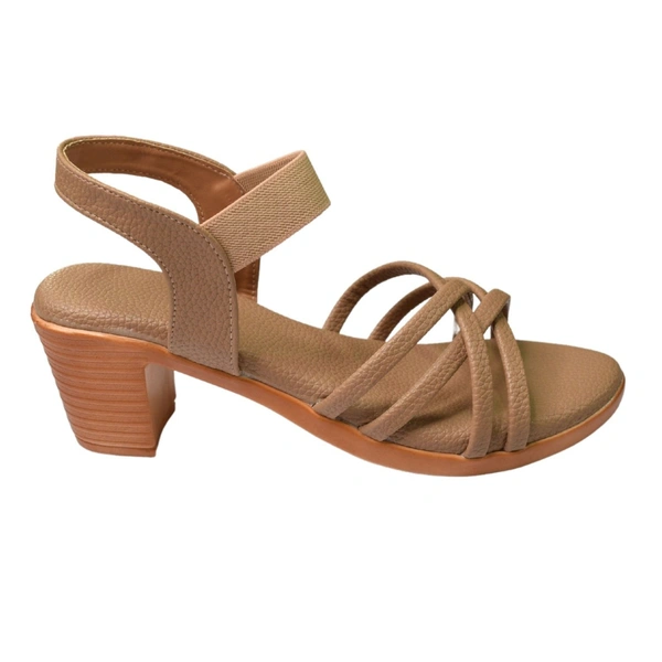 STEPEE Women Heel-6 Pair set - Beige