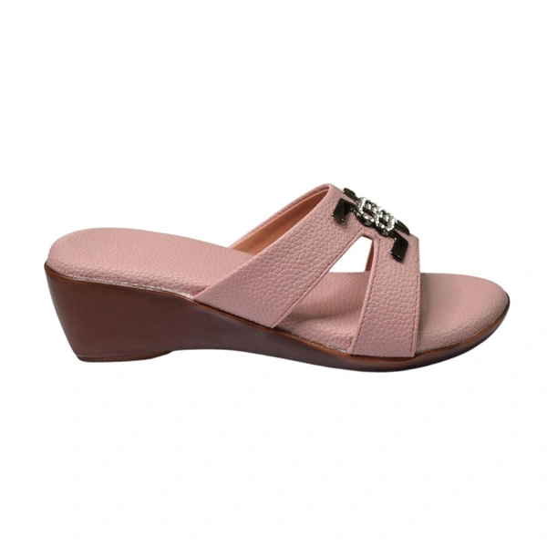 Stepee Soft Pillow Comfort Slippers For Women - Peach
