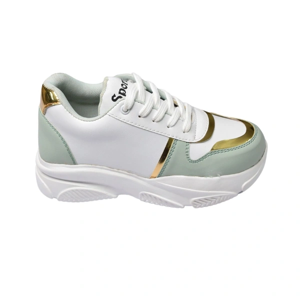 Stepee Women and Girls Sports Walking Shoes - Green