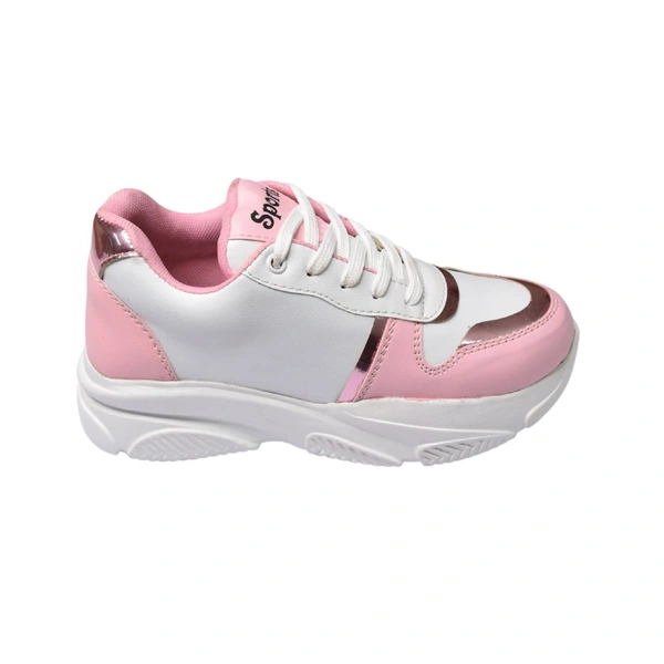 Stepee Women and Girls Sports Walking Shoes - Pink