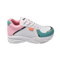 Stepee Comfotable Lightweight Casual Lace-Up Sneaker for Women/Girls - Pink