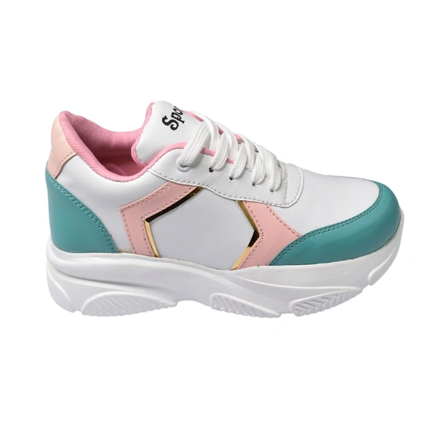 Stepee Sports Shoes Sneaker Cool Design for Women & Girls - Green