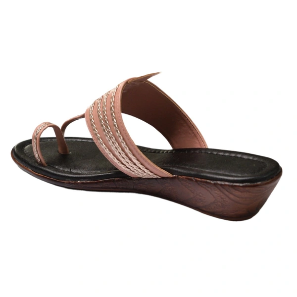 STEPEE KOLHAPURI  - Black