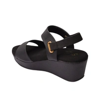 STEPEE Platform wedges  slipper for women - 6 Pair set - Black