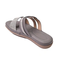Stepee Flat Arba Sandal With Extra Padding - Gray