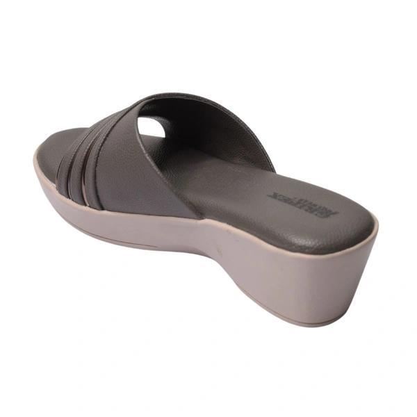 Stepee Soft Pillow Comfort Slippers For Women - Gray