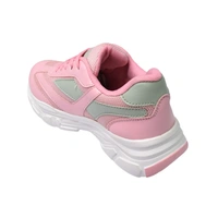 Stepee Womens White Sole  Casual Walking Sneakers Shoes - Pink