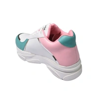Stepee Comfotable Lightweight Casual Lace-Up Sneaker for Women/Girls - Pink