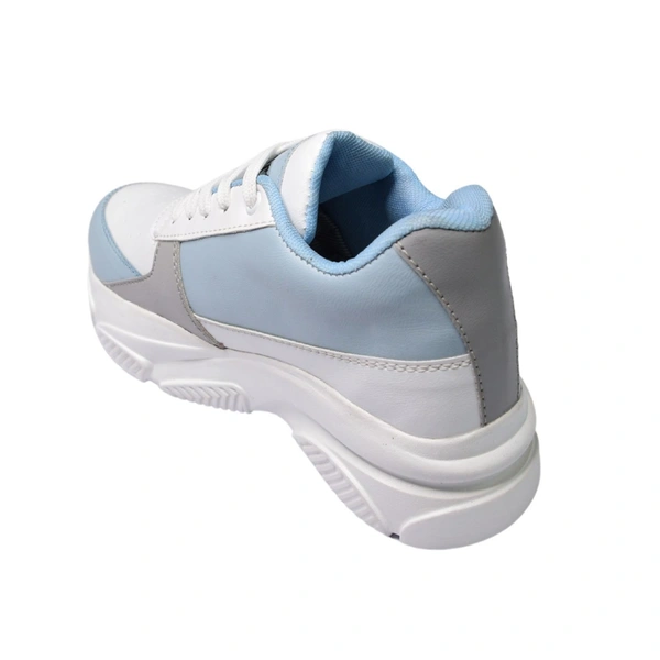 Stepee Comfotable Lightweight Casual Lace-Up Sneaker for Women/Girls - Blue