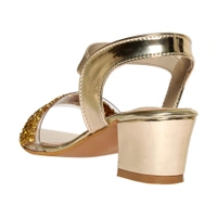 STEPEE Kids- Stepee Girls  Heels - Golden