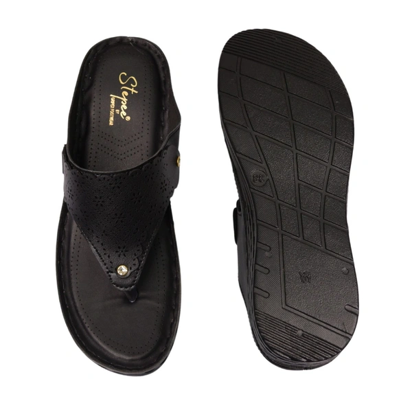  STEPEE Doctor padding slippers  - Black