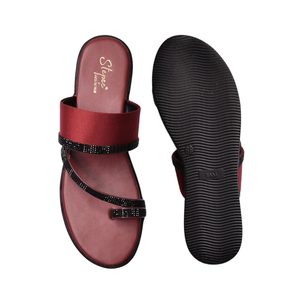 Stepee Slipper for women - Cherry