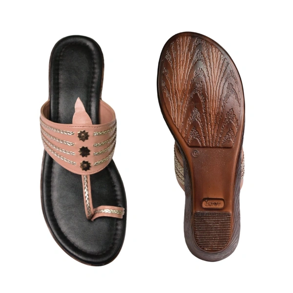 STEPEE KOLHAPURI  - Black