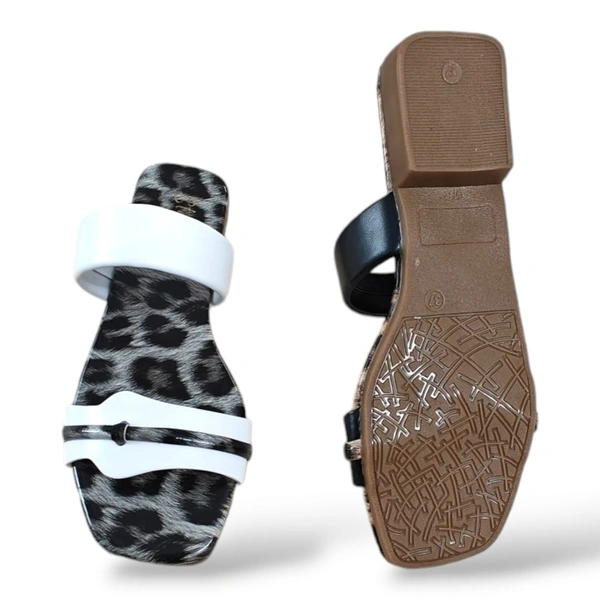 STEPEE Slippers For Women - White