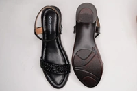 stepee Women Black heel sandals - Black