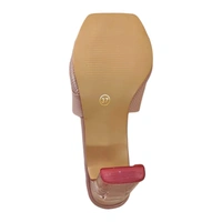 STEPEE Glass Heel - Peach