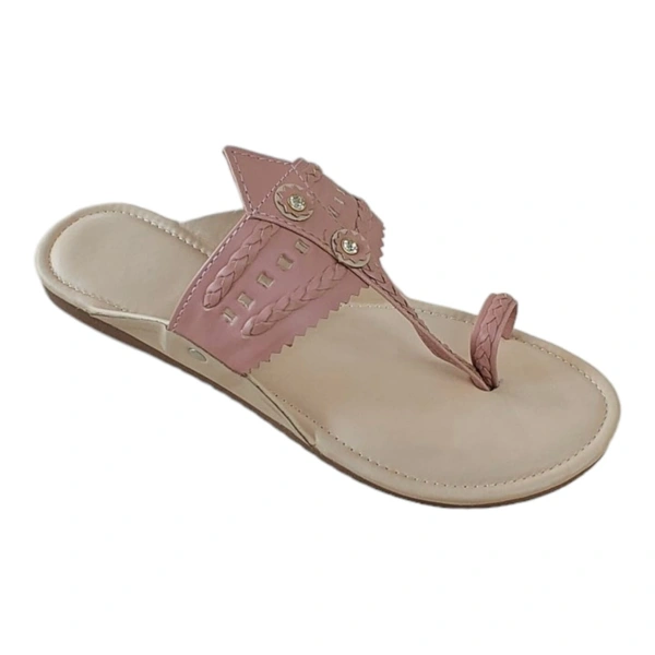 Stepee STEPEE KOLHAPURI CHAPPAL - Peach