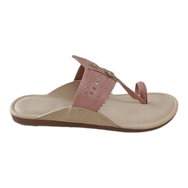 Stepee STEPEE KOLHAPURI CHAPPAL - Peach