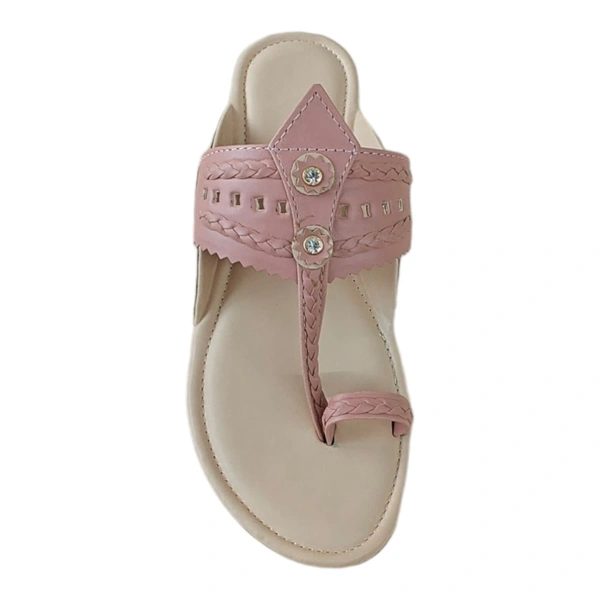 Stepee STEPEE KOLHAPURI CHAPPAL - Peach