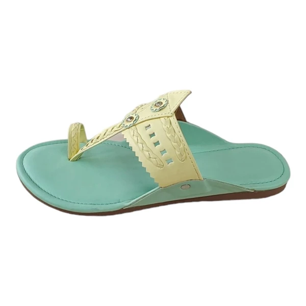 Stepee STEPEE KOLHAPURI CHAPPAL - Yellow