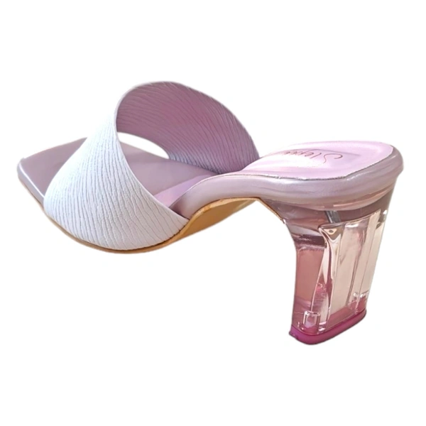 STEPEE Glass Heel - Purple