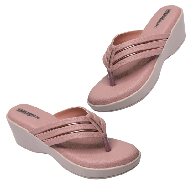 Stepee soft padding comfort slippers for women - Pink