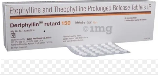 Deriphyllin Retard 150 Tab. - GERMAN, 27.8, 24-01-22, 30, 27.8