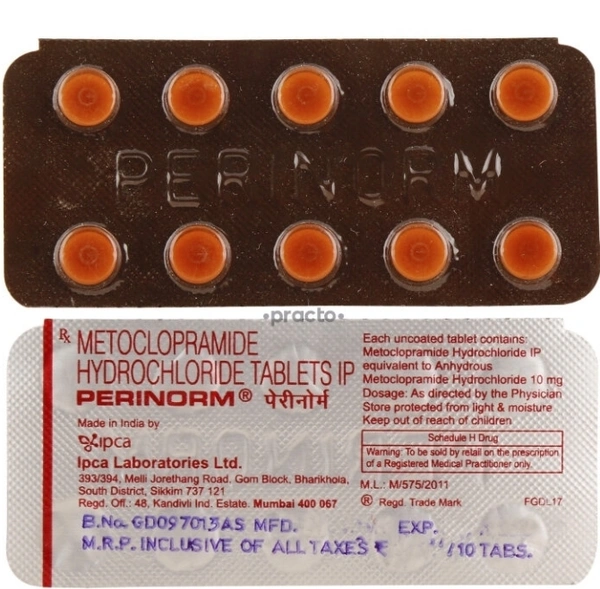 Perinorm Tab. 10mg - IPCA, 12.15, 21-03-22, 10, 12.15