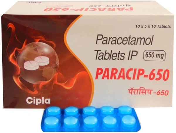 Paracip Tab. 650mg - CIPLA, 20.49, 23-07-22, 10, 20.49