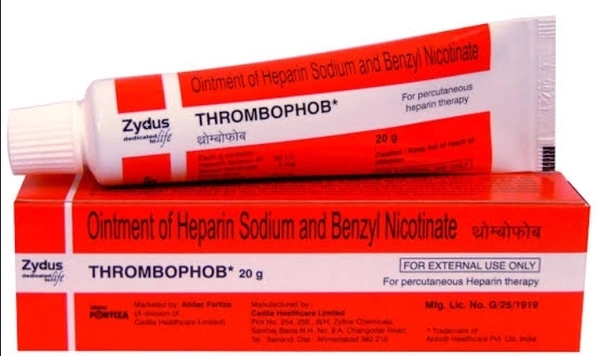Thrombophob Oint. 20gm - ZYDUS ALI, 109.55, 24-04-22, 1, 109.55