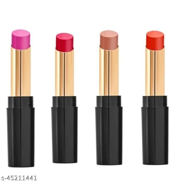 GBPb-45211441 Lipstick combo of 4 lipstick  - Multi Colour, Water Proof