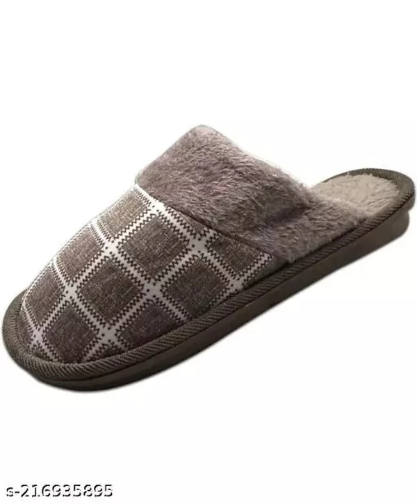 GWSc- 216935895 Totalique Casual Flip Flop Slipper For men and women - Silver Rust, IND-8