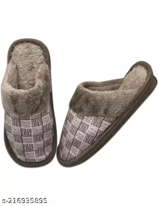 GWSc- 216935895 Totalique Casual Flip Flop Slipper For men and women - Silver Rust, IND-9