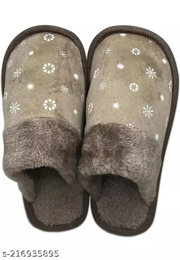 GWSc- 216935895 Totalique Casual Flip Flop Slipper For men and women - Silver Rust, IND-10