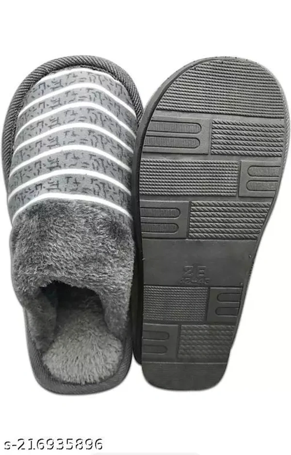 GWSc- 216935896 Totalique Casual Flip Flop Slipper For men and women* - Gray, IND-9
