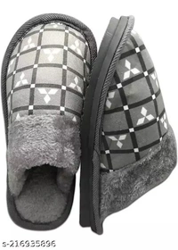 GWSc- 216935896 Totalique Casual Flip Flop Slipper For men and women* - Gray, IND-10