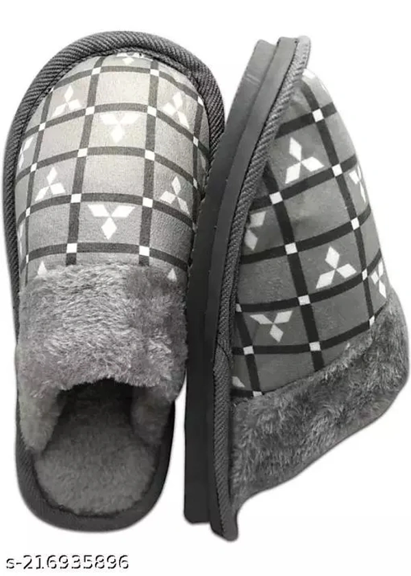 GWSc- 216935896 Totalique Casual Flip Flop Slipper For men and women* - Gray, IND-10