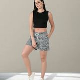 GWc-11310 Stylish Printed Women Shorts - 38
