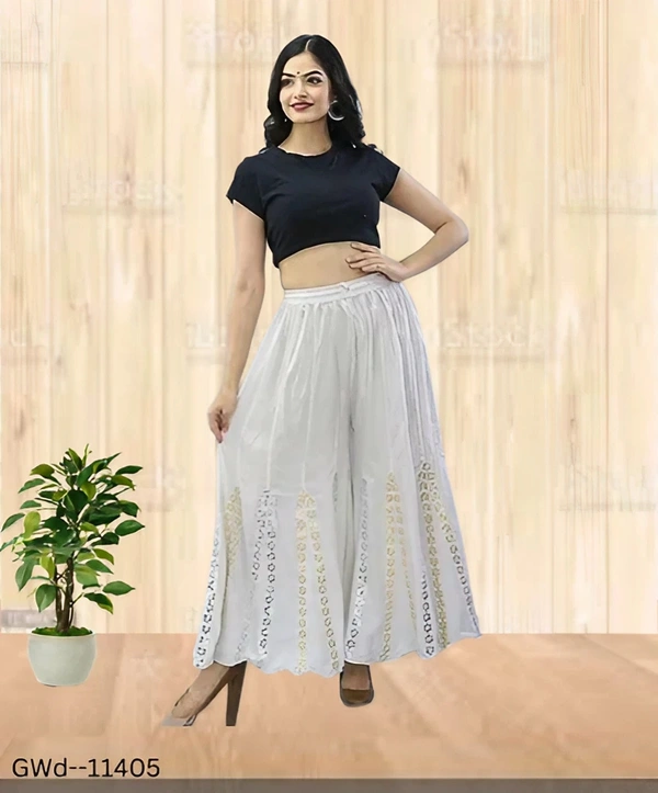 GWd-11405 Trendy Women Palazzo - 40