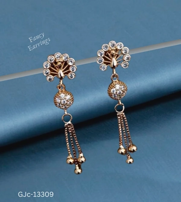 GJc-13309 Trendy Earings For Women's  - Non-Adjustable