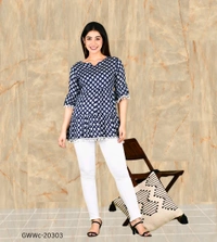 GWWc-20303 Trendy Top For Womens - XXL