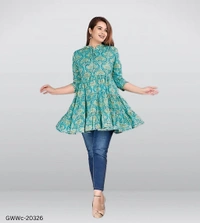 GWWc-20326 Stylish Glamorous Cotton Tops - XXL