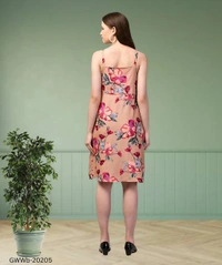 GWWb-20205 Western Stylish Fit and Flare Dress - XL