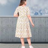 GWWb-20214 Designer Casual Dress For Women  - XL