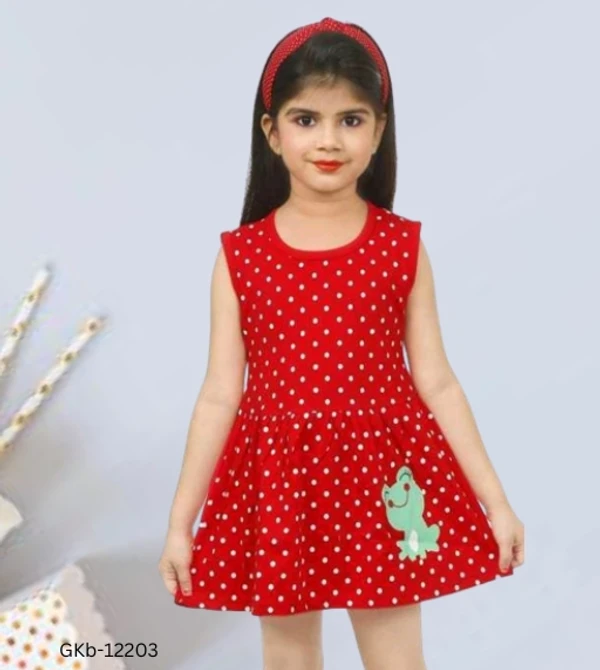 GKb-12203 Girls Frock & Dress - 3-4 Years