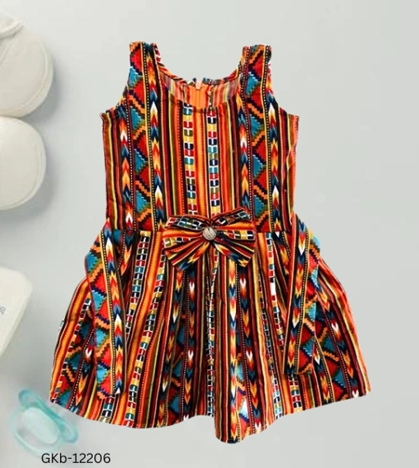 GKb-12206 Party Wear Frocks & Dresses - 3-4 Years