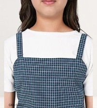 GKb-12227 Printed Cotton Frock For Girls  - 11-12 Years