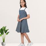 GKb-12227 Printed Cotton Frock For Girls  - 13-14 Years
