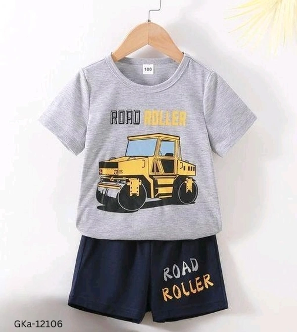 GKa-12106 Kid's Clothing Set (Top& Bottom) - 0-1 Years