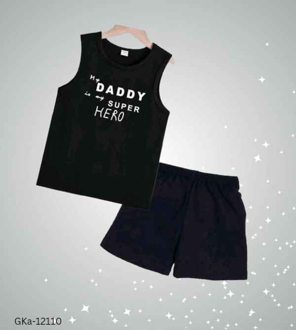 GKa-12110 Kids Sleeveless Clothing Sets - 3-4 Years